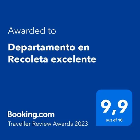 Apartamento Departamento en Recoleta excelente Ciudad Autónoma de Ciudad Autónoma de Buenos Aires Exterior foto